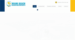 Desktop Screenshot of miamibeachoceanwatersports.com